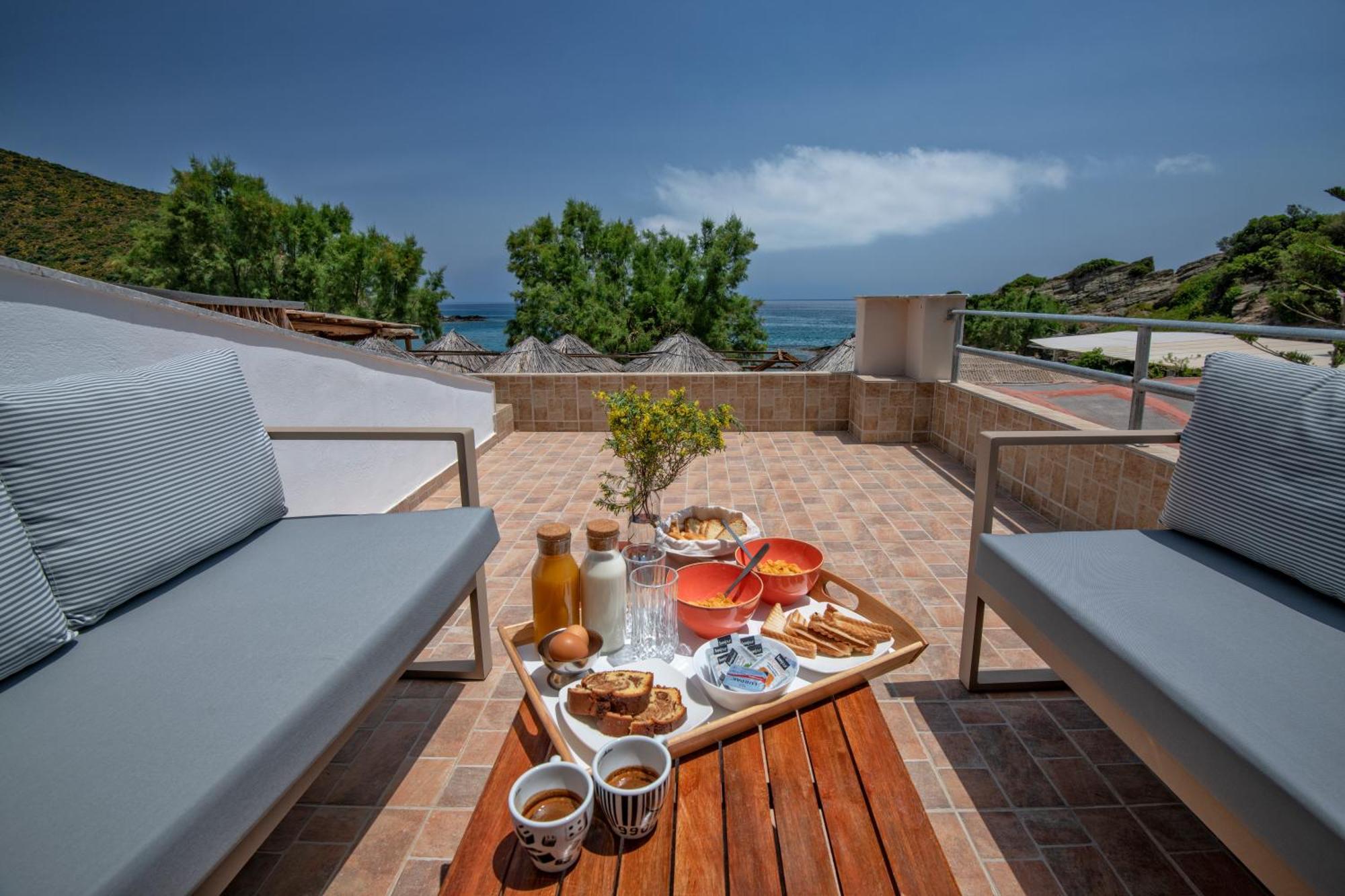 Puerto Seaside Rooms Akhladheri ภายนอก รูปภาพ
